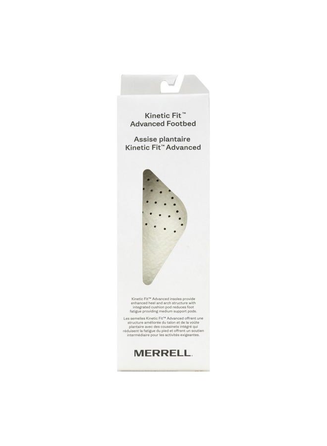 MERRELL Kinetic Fit Advanced/Wool Men's Medium Foot Bed Insoles Original with Zonal Arch and Heel Support - with Packaging Off-White - Image 3