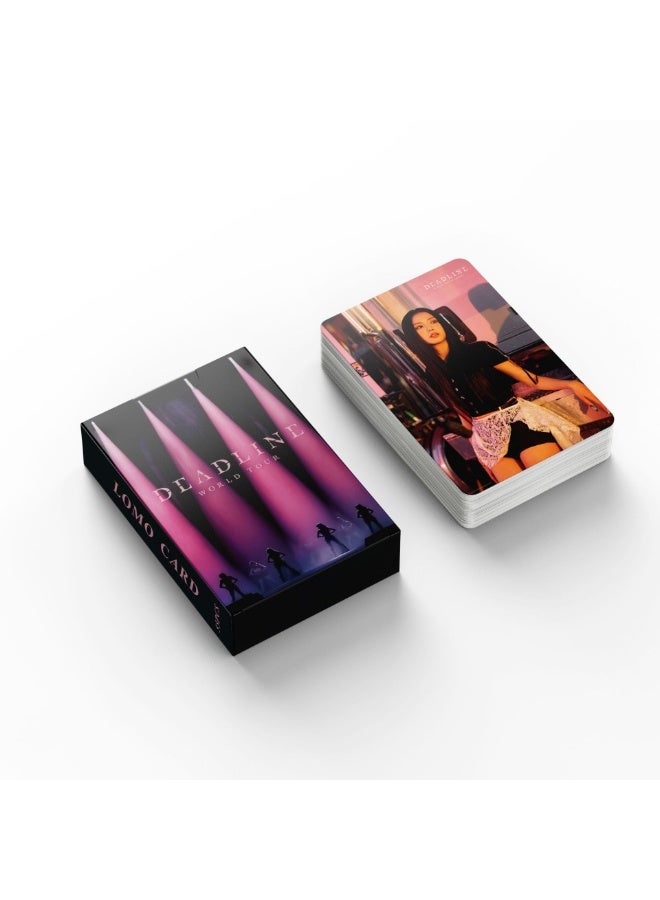 EHOME 55Pcs BlackPink 3rd World Tour DEADLINE Lomo Card - Image 4