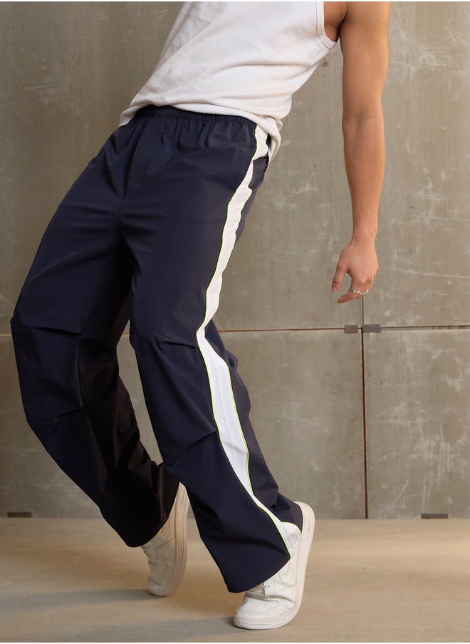 SASSAFRAS Side Panel Baggy Parachute Pants  - Image 3