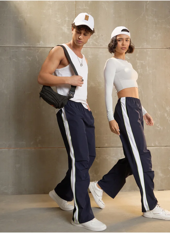 ساسافراس Side Panel Baggy Parachute Pants