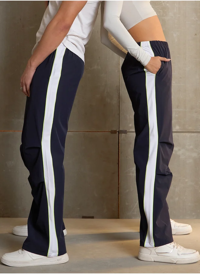ساسافراس Side Panel Baggy Parachute Pants