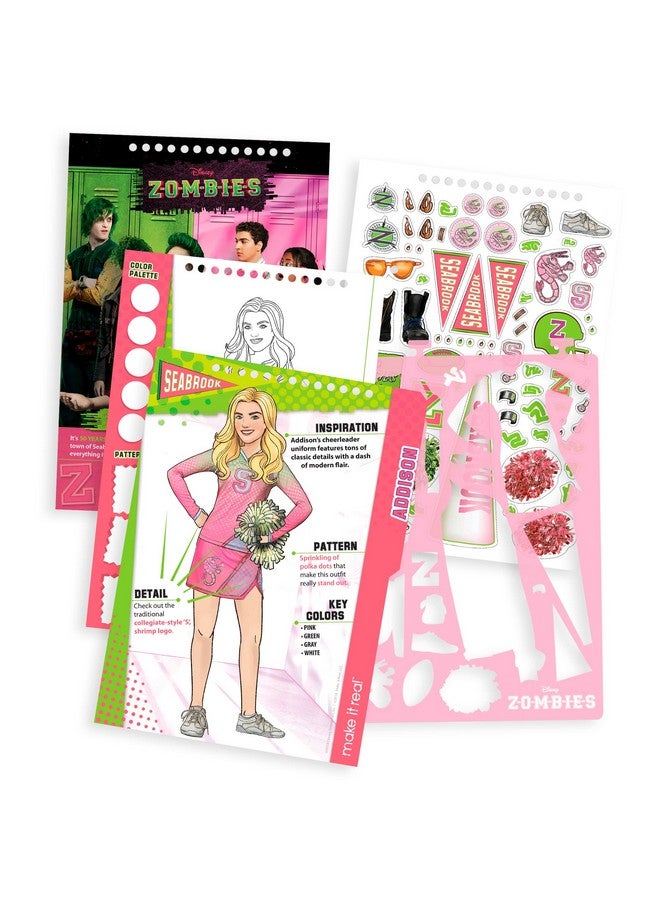 Make It Real دفتر رسومات زومبي من ديزني - Image 4