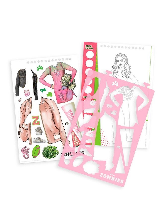 Make It Real دفتر رسومات زومبي من ديزني - Image 5