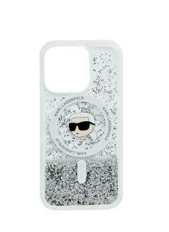 Karl Lagerfeld Magsafe Liquid Glitter Hard Case with Karl Head For iPhone 16 Pro - Clear - pzsku/Z5CDB38AD8F050477FAC7Z/45/_/1732002022/b47842c9-71e2-4b61-8397-6dcc7cac0752