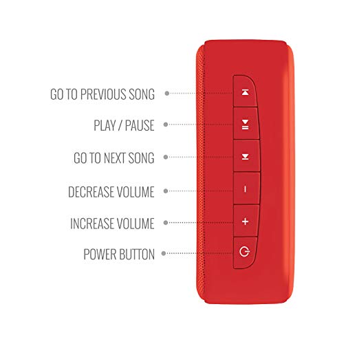 Carvaan Saregama Carvaan Mini 2.0 Kannada- Music Player with Bluetooth/FM/AM/AUX (Sunset Red) - Image 5
