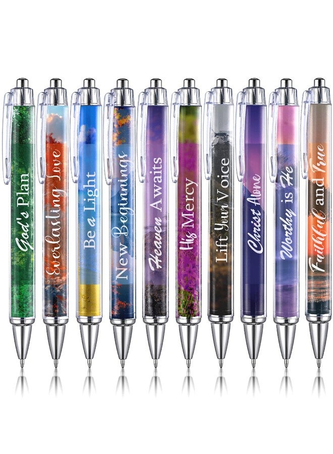 Mr. Pen- Aesthetic Pens, 10 Pack, Assorted Colors, Fast Dry, Bible Pens, Fine Point Pen, Ballpoint Pens Ballpoint, Bible pen - Image 1