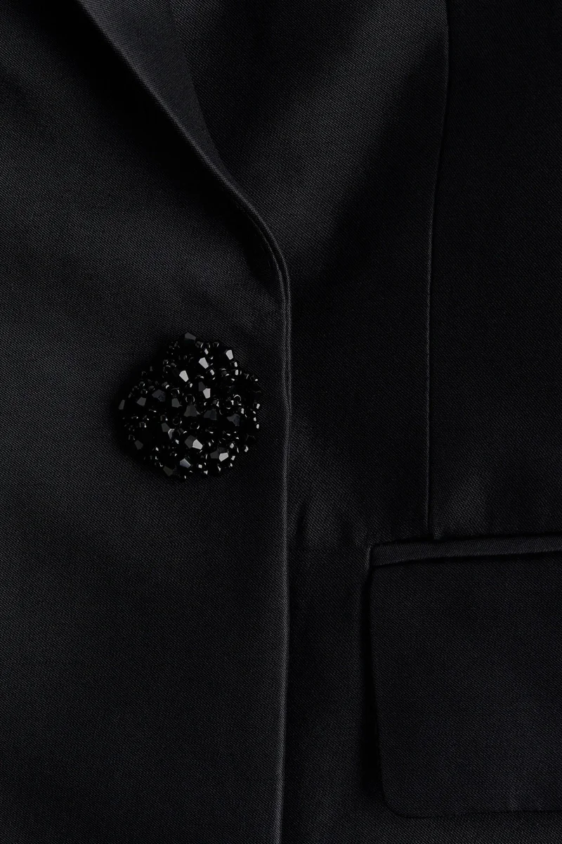 اتش اند ام فستان بليزر بصف أزرار مزدوج