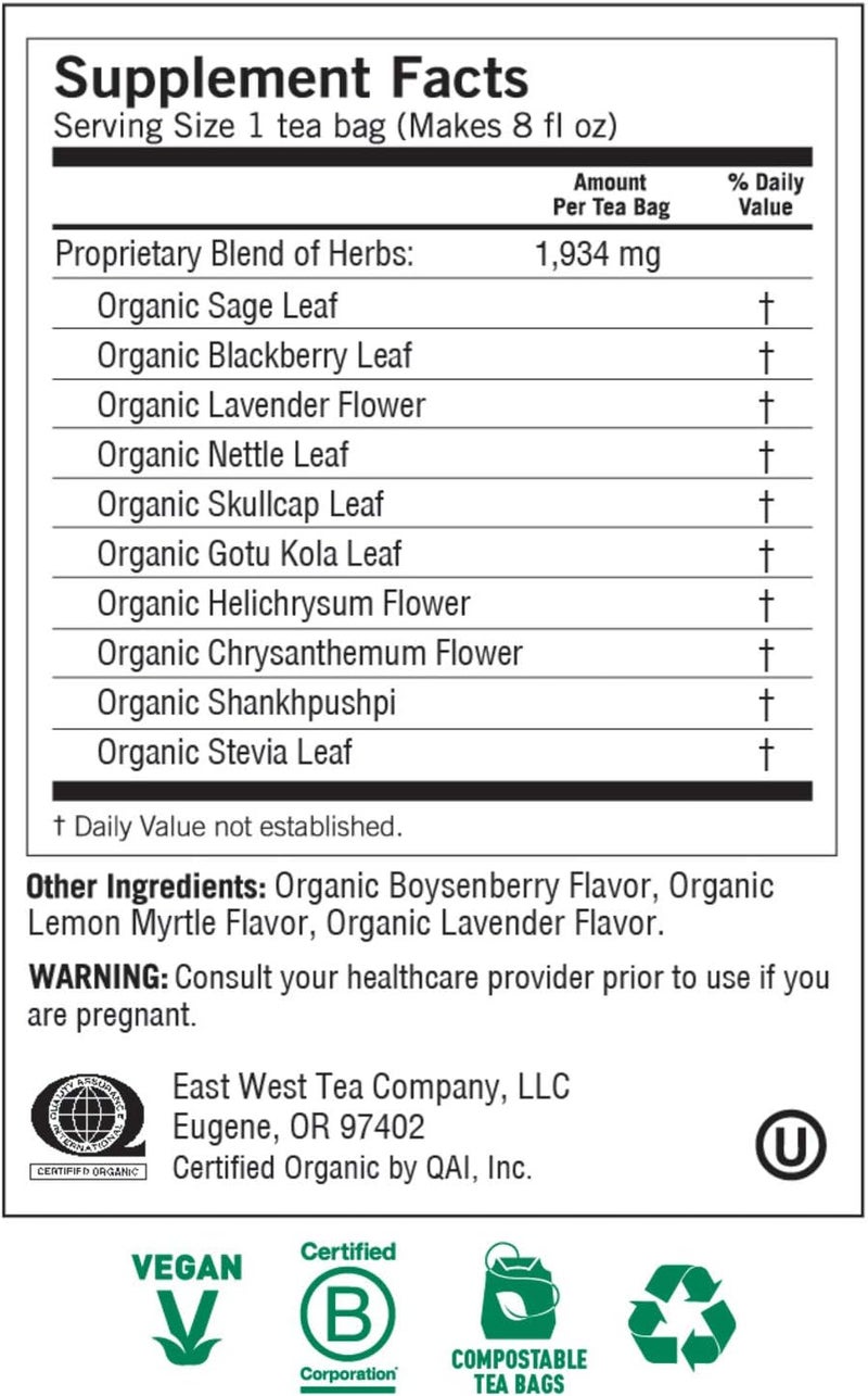 Yogi Tea شاي الأعشاب يوجي للاسترخاء العقل - Image 3