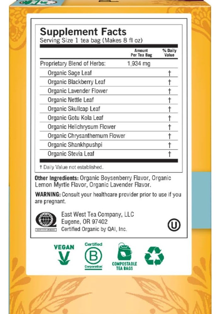 Yogi Tea شاي الأعشاب يوجي للاسترخاء العقل - Image 2