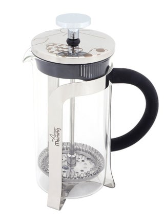 French Press Coffee and Tea Maker, 600 ml / 20 oz / 2 Cup, Borosilicate Glass Coffee Press, Stainless Steel Filter, Durable and Heat Resistant, Silver - FY450 - pzsku/Z5CDB8DEAF9601518DD91Z/45/1746438301/7f328e6d-1f48-4231-8351-41b1211d7dee
