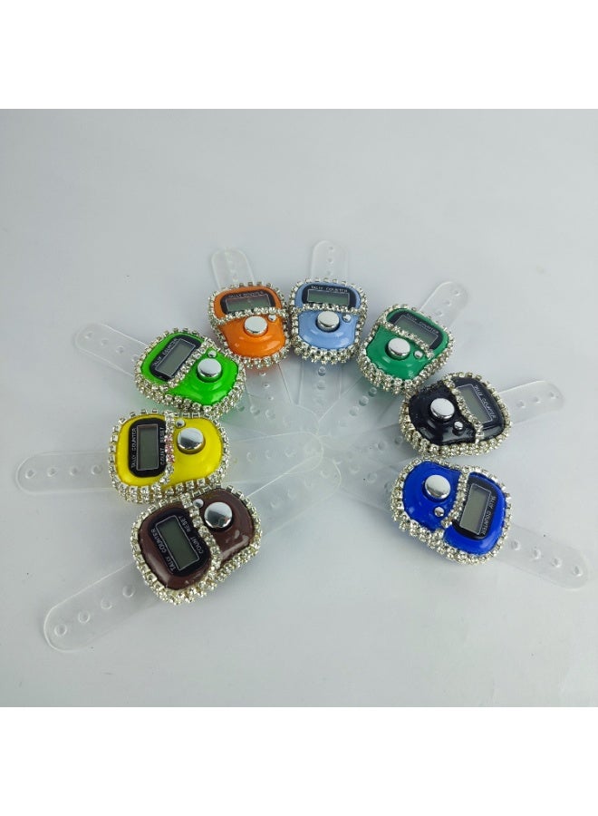 Electronic Tasbeeh Ring with Shiny Beads – Portable Digital Counter - Image 5