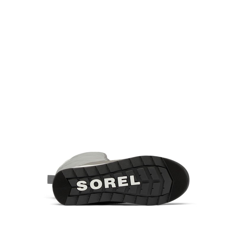 SOREL Women's Whitney ll Plus Tall Lace Waterproof Boot - Chrome Grey, Quarry - 7.5 - Image 3