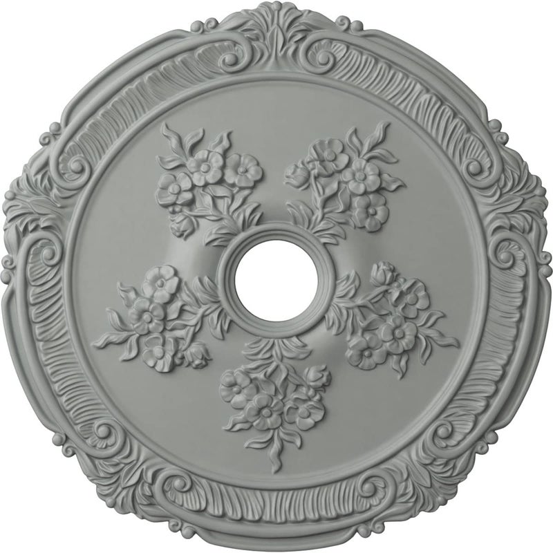 Ekena Millwork 26OD x 3 34ID x 1 12P Attica with Rose Ceiling Medallion Fits Canopies up to 4 12