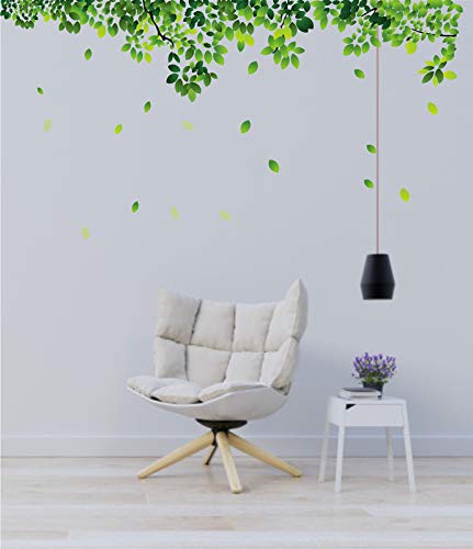 Byte Shop Decorative Natural Leaves with Home Decorative Multicolour Wall Sticker for Home Decor (PVC Vinyl Multicolour) - Image 4
