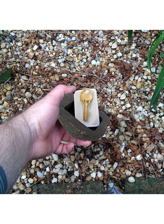 Stone-shaped Key Holder for Outdoor and Garden - Image 4