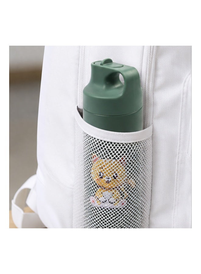 Cocobee-Stainless Steel Vacuum Flask, High Quality Food Grade Material, Leakproof, Odour Free, 550Ml, 3 Years+ - Green - Image 4
