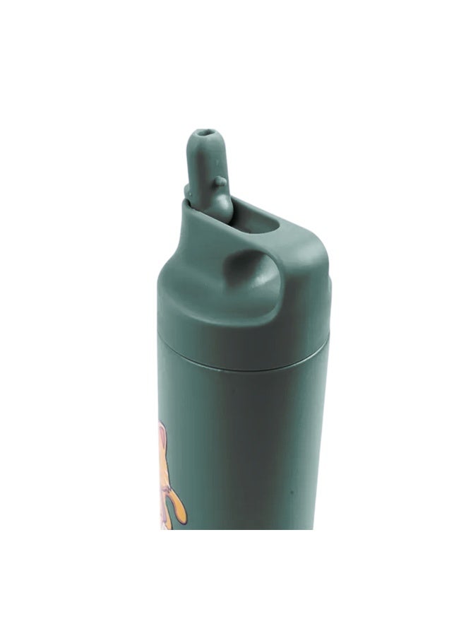 Cocobee-Stainless Steel Vacuum Flask, High Quality Food Grade Material, Leakproof, Odour Free, 550Ml, 3 Years+ - Green - Image 5