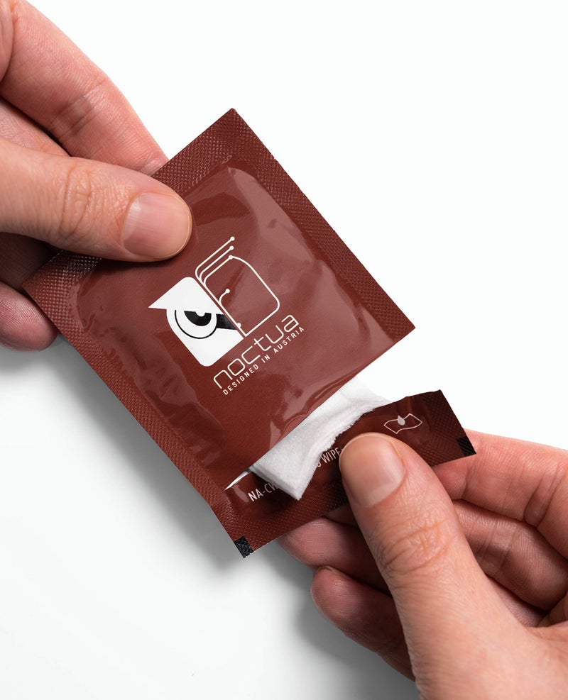 NOCTUA نوكتوا NA-SCW1، مناديل تنظيف لمعجون حراري (20 قطعة) - Image 3