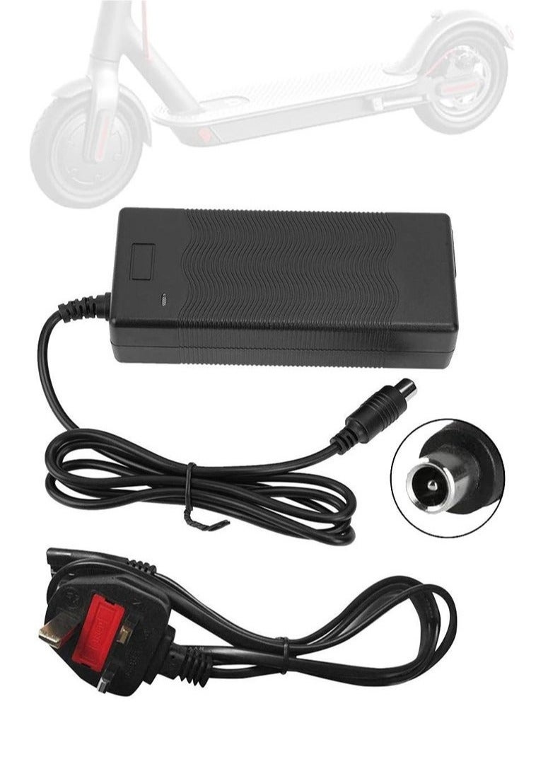شاحن سكوتر كهربائي 42 فولت 2 أمبير لـ Xiaomi M365، Pro، Pro 2، Mi 3، 1s، Segway Ninebot Scooter G30 ES1 ES2 ES3 ES4 E22E E25E E45E، شاحن بطارية 36 فولت لـ Aovo، Bird، Lime، Spin، Skip - Image 1
