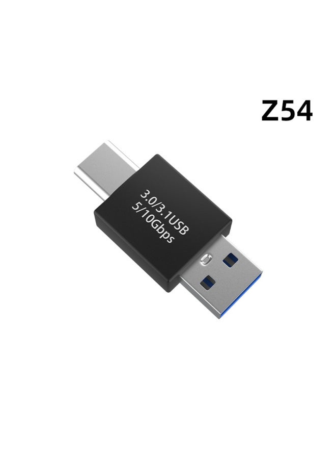 Applicable To Apple Adapter OTG Converter Wireless Microphone Adapter Typec Interface Headset Adapter-Interface Form:Z54 (type-c Male To Usb-a Male)  - Image 1