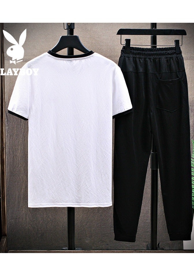 PLAYBOY Men's Slim Fit Casual Sports Set  - Image 2