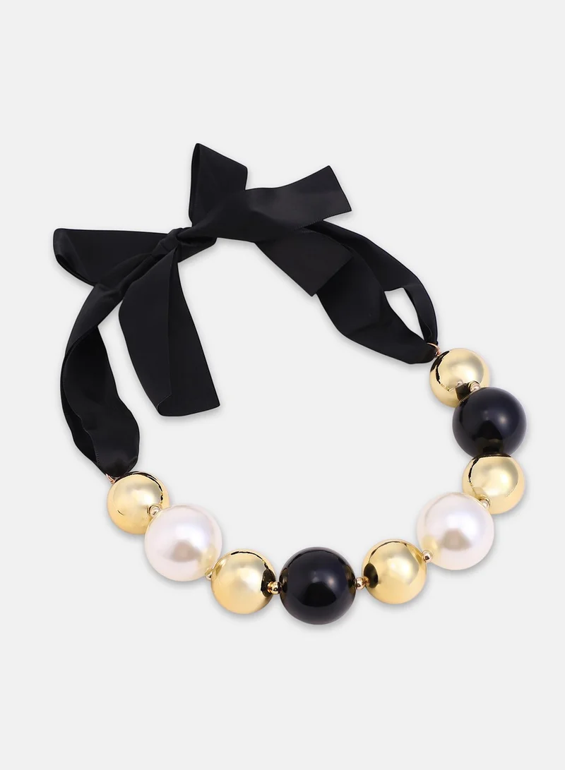 سوهي Women's The Majesté Block Collar Necklace
