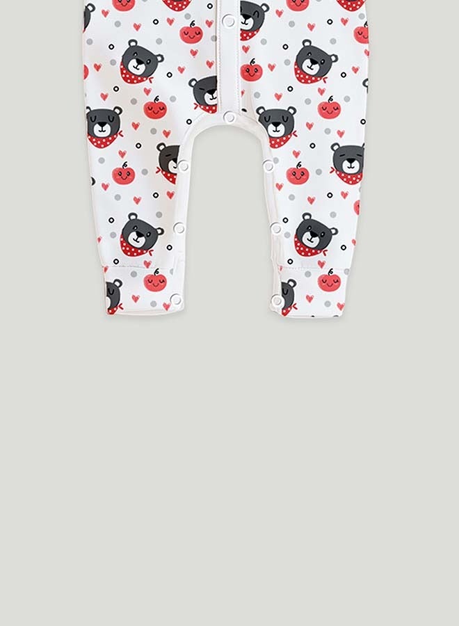 LUAY 100% Cotton Full Sleeves Baby Romper,Bodysuit Jumpsuit for Baby Girls &_Available in Various Prints  - Image 3