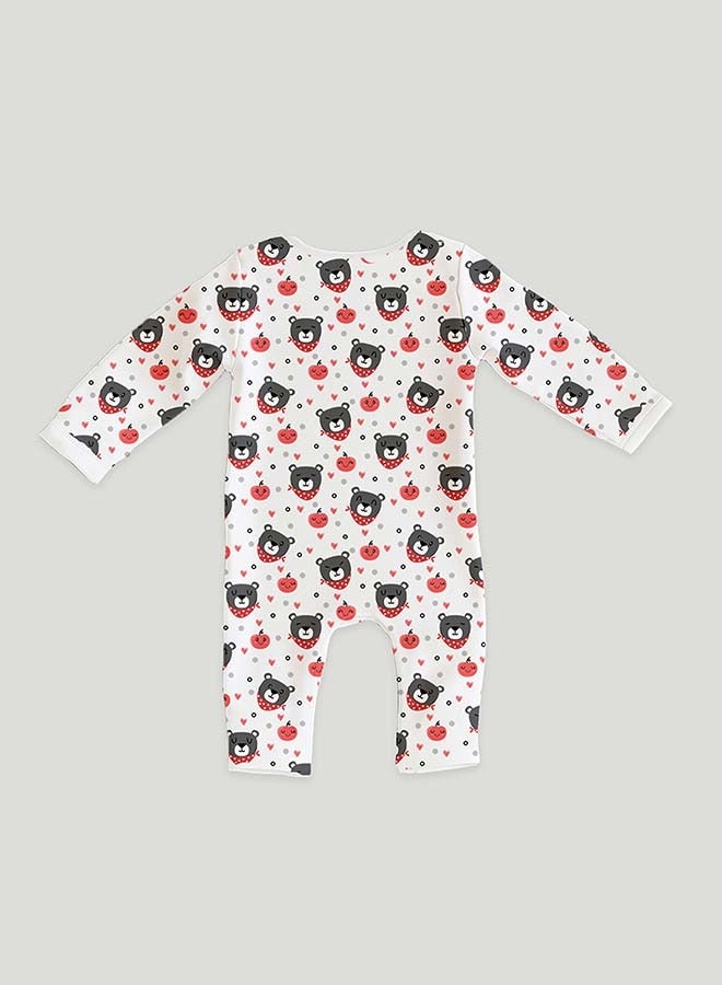 LUAY 100% Cotton Full Sleeves Baby Romper,Bodysuit Jumpsuit for Baby Girls &_Available in Various Prints  - Image 4