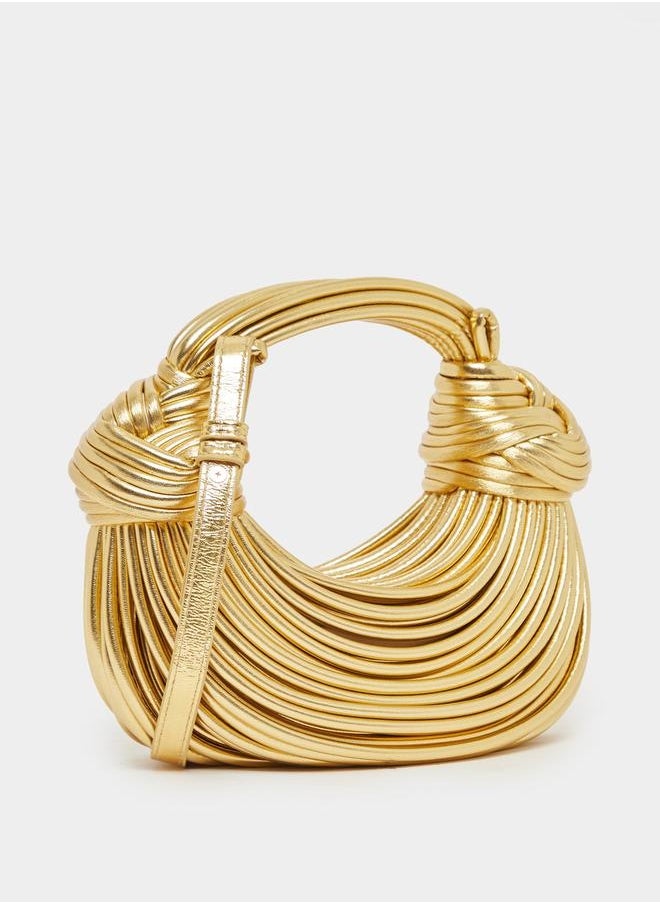 Styli Knot Detail Strappy Handbag  - Image 1