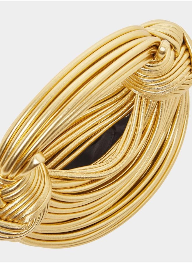 Styli Knot Detail Strappy Handbag  - Image 4