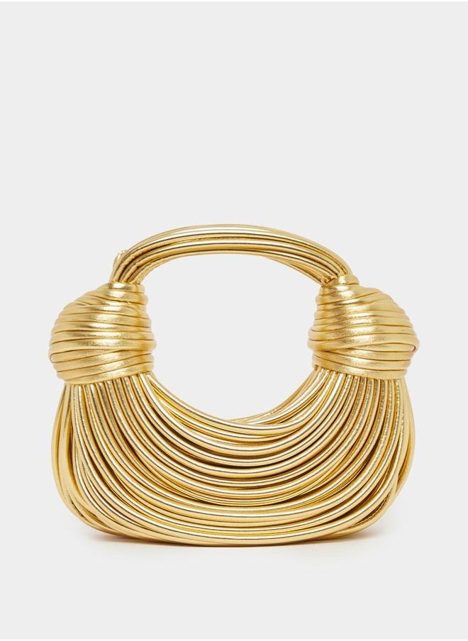 Styli Knot Detail Strappy Handbag  - Image 2