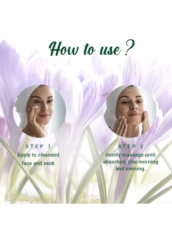 بيوتيك مرطب بيوتيك بيو سافرون ديو الشبابي | يحمي خلايا الجلد | يمنع الشيخوخة ويحافظ على توهج الشباب | مستخلصات نباتية 100% | مناسب لجميع أنواع البشرة | 50 جرام - Image 4