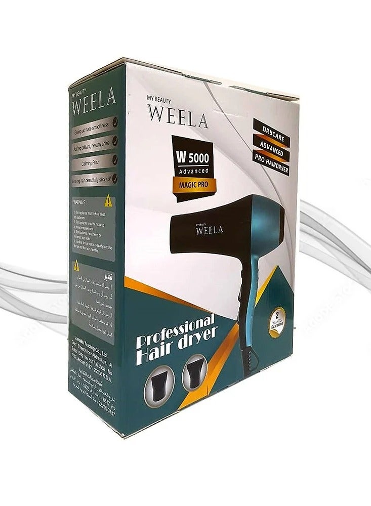 ويلا مجفف شعر احترافي من ويلا weela W-5000 - Image 3