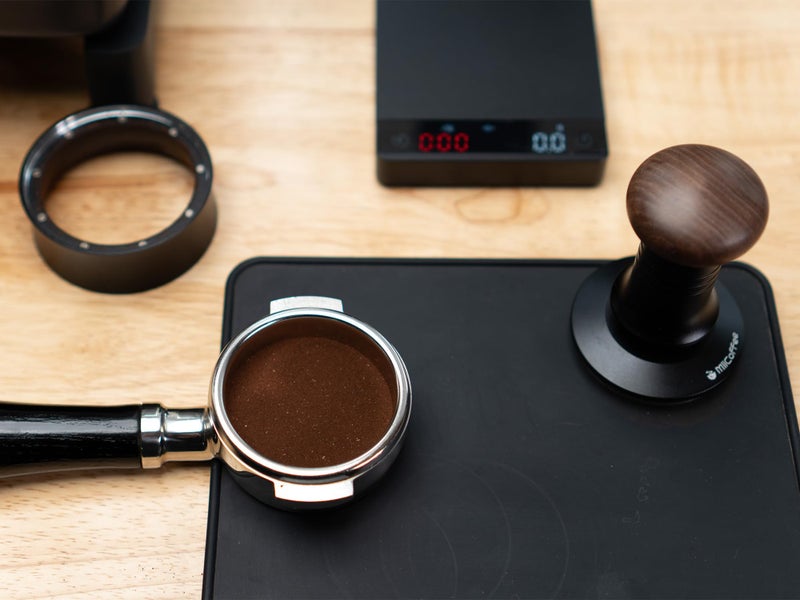 MiiCoffee Espresso Coffee Tamper 58.5mm, Level Coffee Tamper for 58mm Portafilter, Adjustable Depth Stainless Steel Ripple Base - Image 5