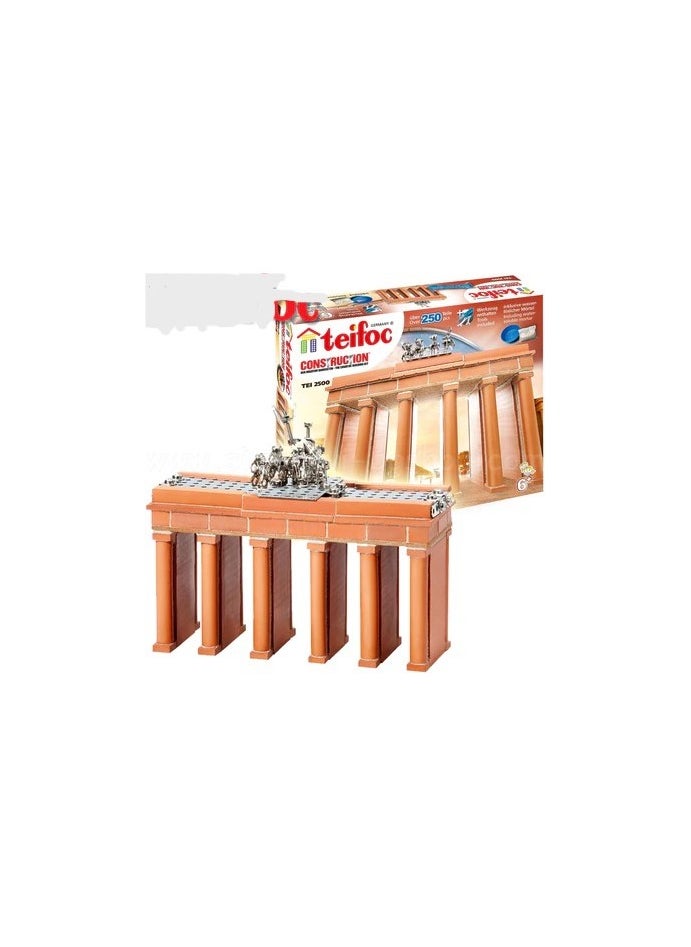 Teifoc - Teifo-c 2500 - Brandenburg Gate - Build with real Bricks & Cement - Image 1