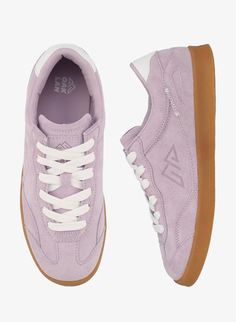 Women Lace-Up Ankle Sneakers
