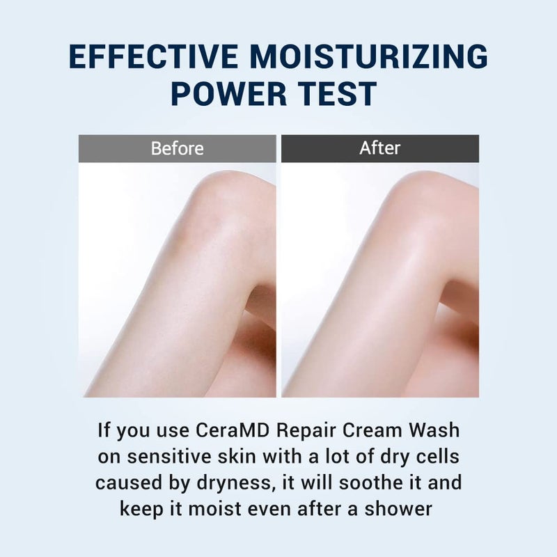 Derma B Creamy Touch Body Wash, Long-Lasting Mild Moisturizing Cleanser, Intensive Nourishing with Shea Butter, Grape Seed Oil, Panthenol, Relaxing Scented Shower Gel, Kbeauty, 13.5 Fl Oz, 400ml - Image 4