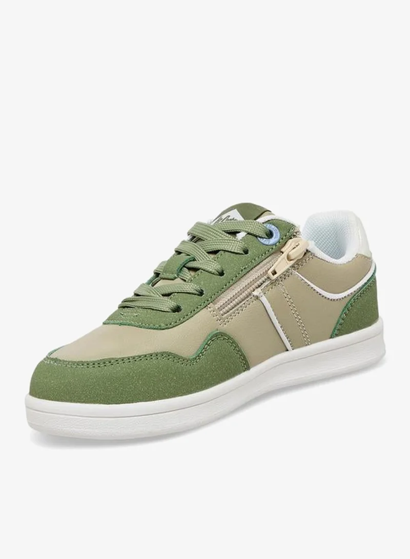 Lee Cooper GREEN Boys Lace-Up Ankle School Sneakers for Men | Best Price UAE