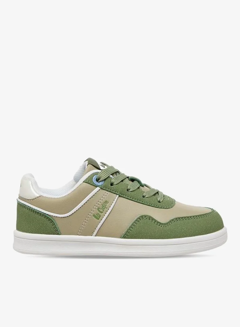 Lee Cooper GREEN Boys Lace-Up Ankle School Sneakers for Men | Best Price UAE