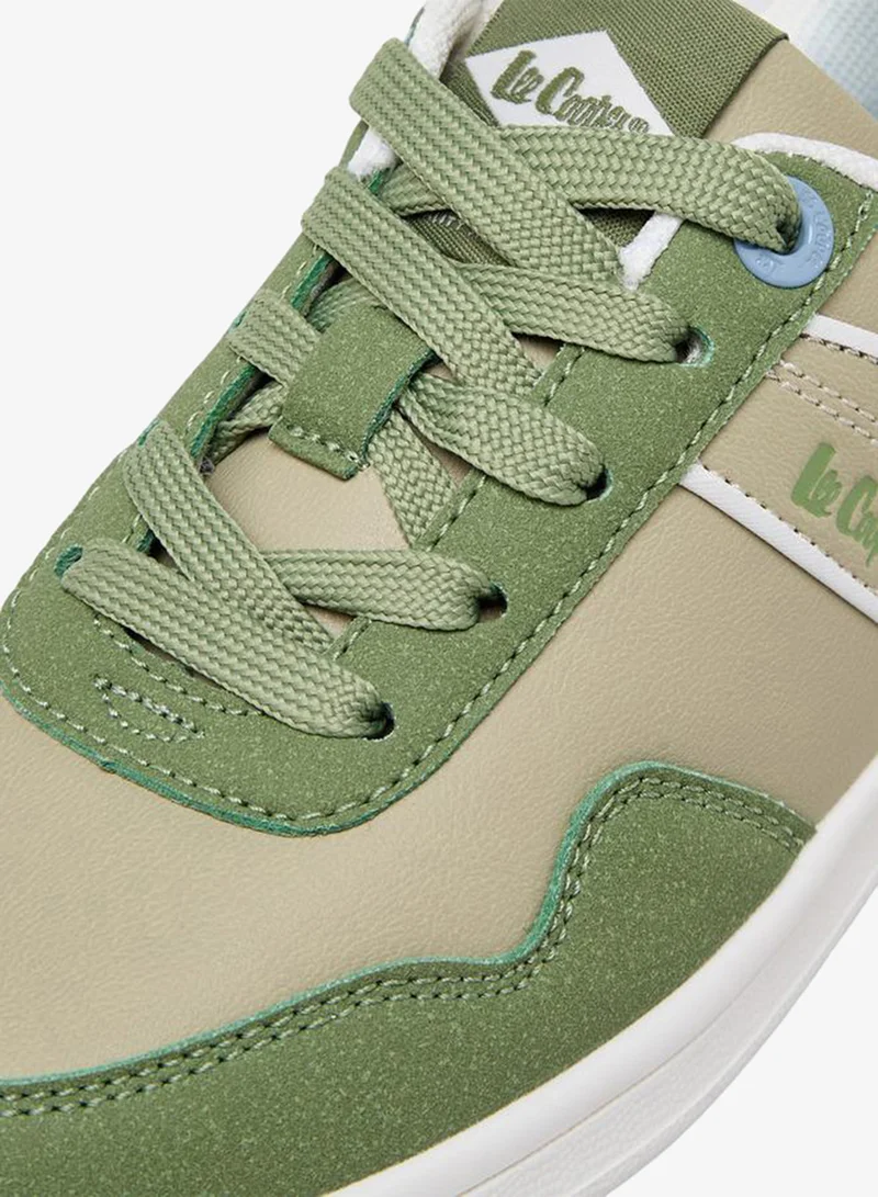 Lee Cooper GREEN Boys Lace-Up Ankle School Sneakers for Men | Best Price UAE