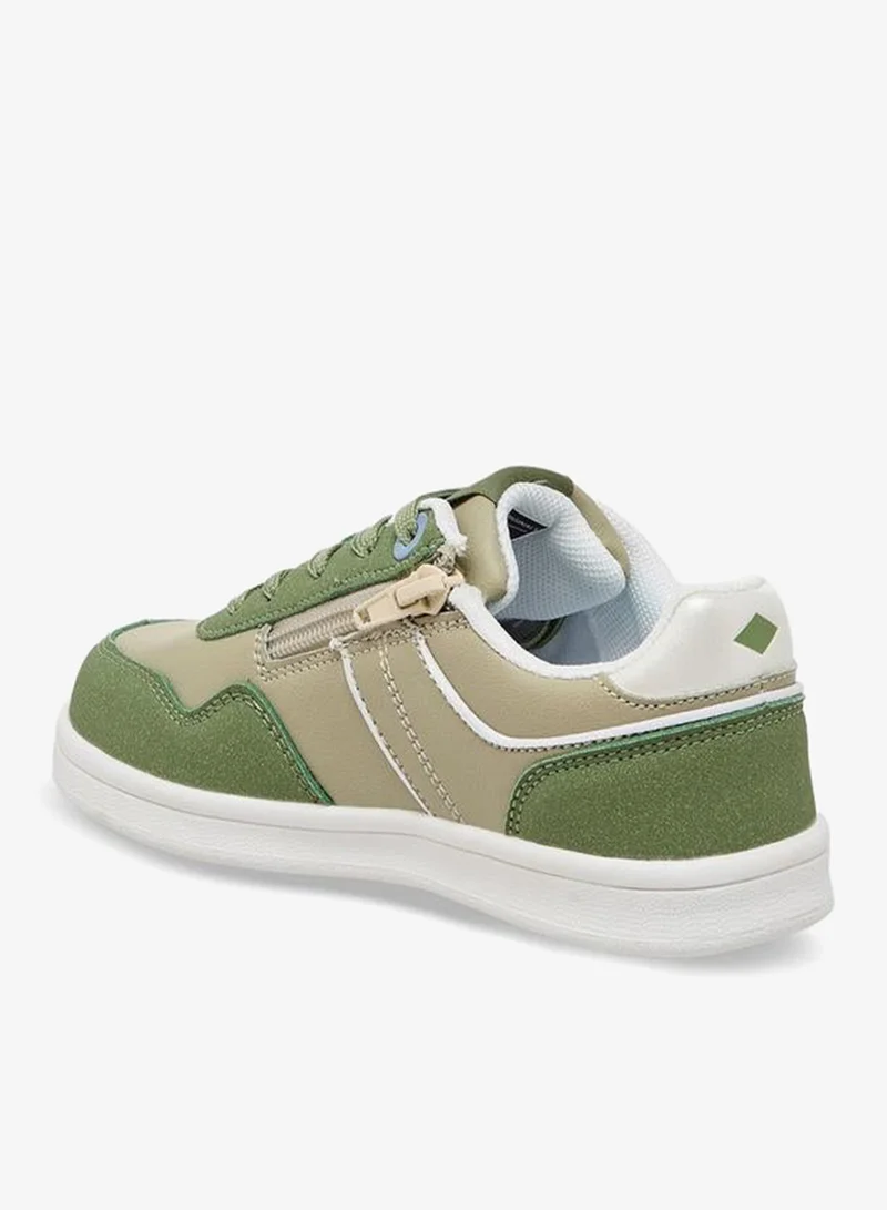 Lee Cooper GREEN Boys Lace-Up Ankle School Sneakers for Men | Best Price UAE