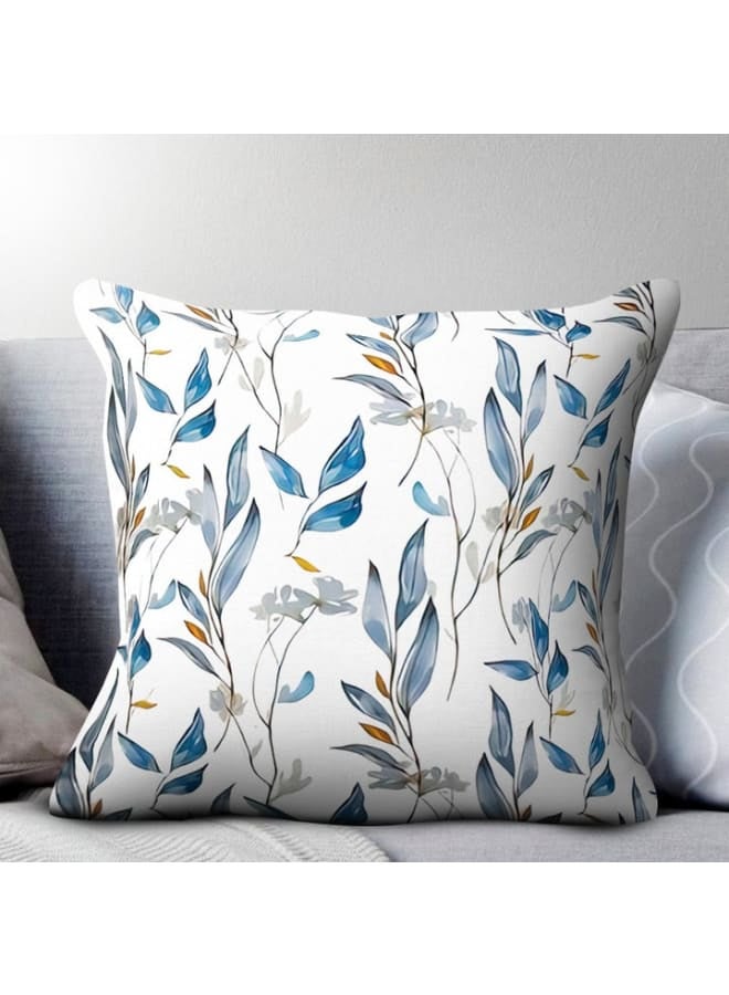 وسائد ديكورية مطبوعة – تصميم أنيق، قماش عالي الجودة، لمسة عصرية لغرفة المعيشة وغرفة النوم 45x45 سم