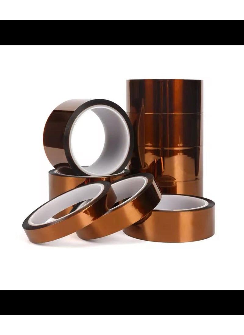 M21 Kapton Tape Fireproof Tape 10 mm 30 Meters 10 Pieces 