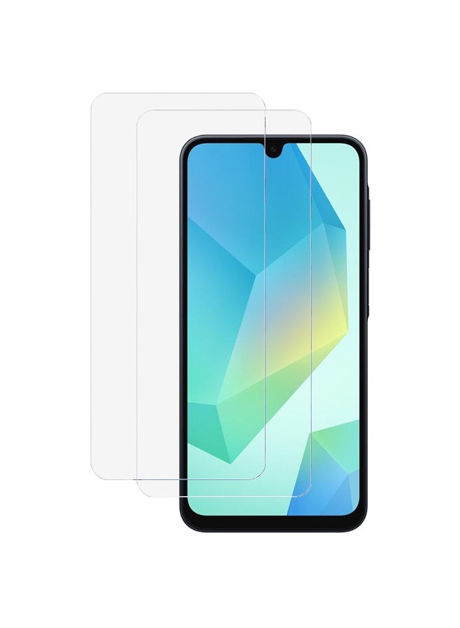 SanHu 2 Piece Pack for Samsung Galaxy A16 4G/5GScreen Protector - Full Coverage Delicate Touch Tempered Glass Screen Protector for Samsung Galaxy A16 4G/5G，Clear - Image 1