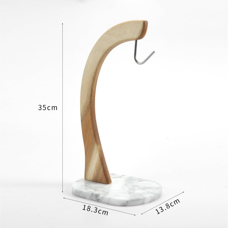 Everous Banana Hanger - Modern Banana Holder Tree Stand with Non-Slip Marble Base - Image 3