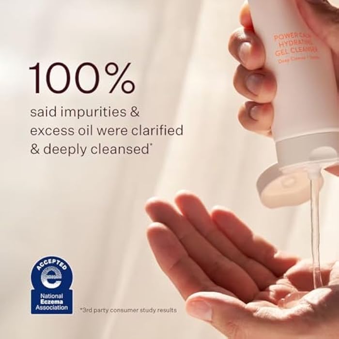 Peach & Lily - Power Calm Hydrating Gel Cleanser (3.38 oz) - Face Wash & Facial Cleanser - Light Makeup Remover - Chamomile, Cucumber Fruit & Cica - Self Care - Vegan & Cruelty Free - Korean Skincare - Image 3