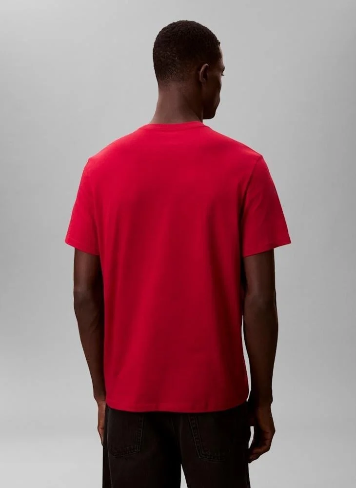 CALVIN KLEIN Graphic Crew Neck T-Shirt