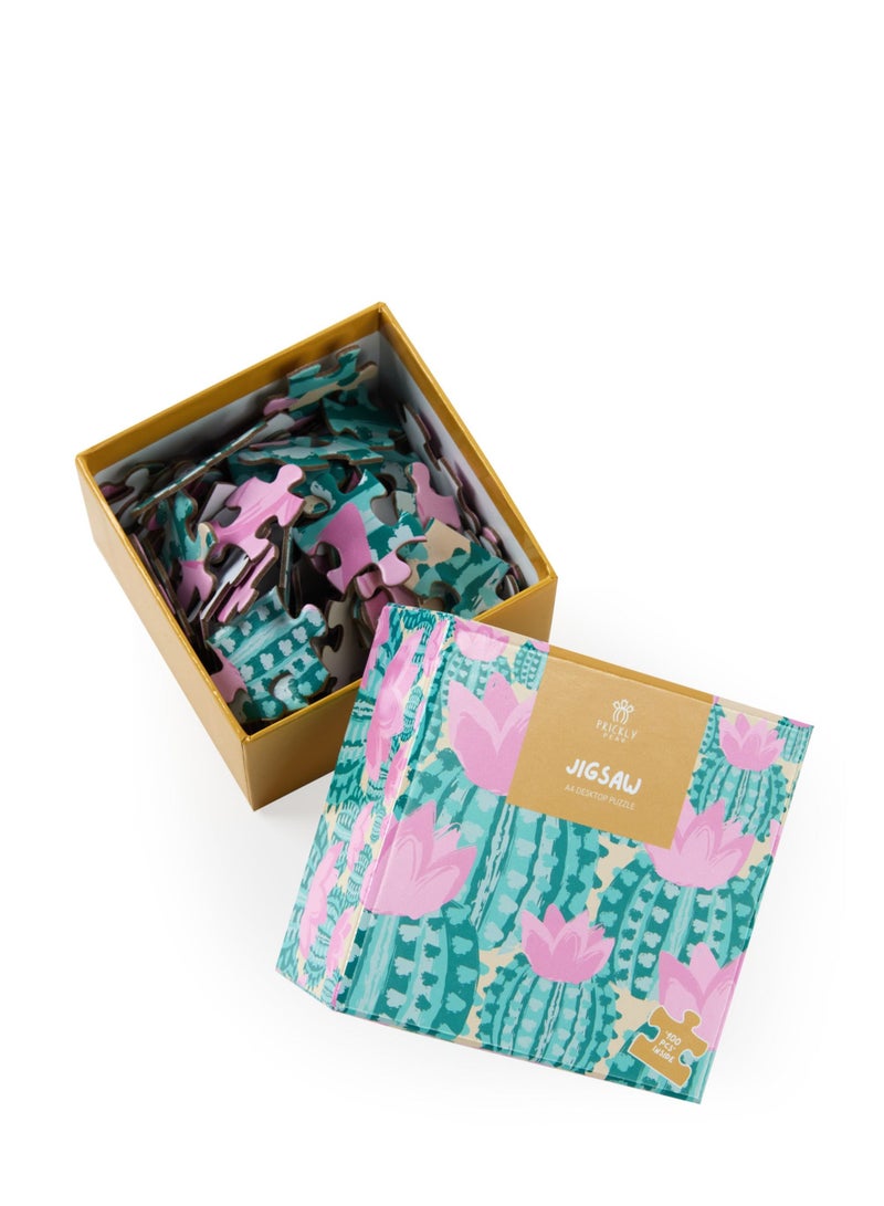 Prickly Pear Jigsaw A4 Desktop Puzzle - Image 3