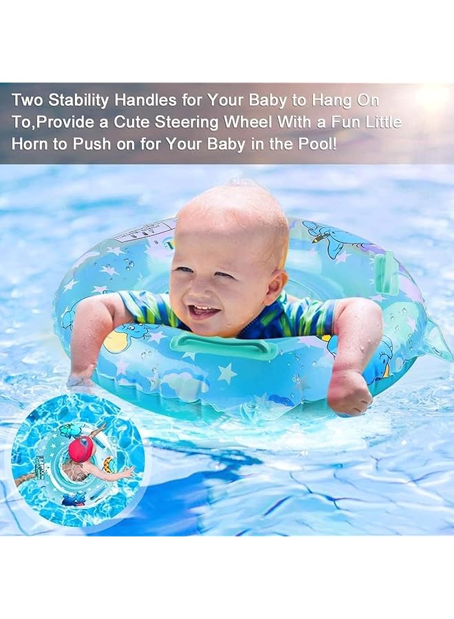 LINJIE Baby Pool Float Baby Swimming Float Ring Inflatable Swimming Ring With Float Seat For 6 Months 6 Years Children - Image 3