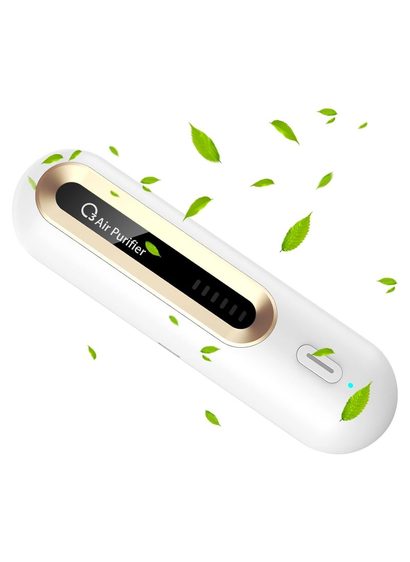 ارواق مزيل الروائح الكريهة للثلاجة الصغيرة USB - مزيل الروائح الكريهة للثلاجة قابل لإعادة الاستخدام - مزيل رائحة الثلاجة للثلاجة وخزانة السيارة أكثر فعالية من أكياس صودا الخبز والفحم  - Image 1